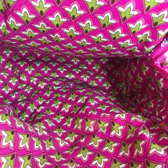 VERA BRADLEY Backpack Petal Pink Swirls 11H X 15W X 6D EUC - Picture 6 of 7